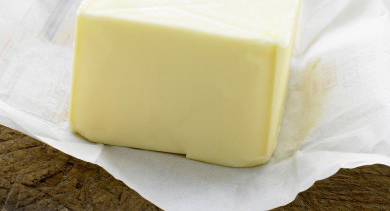 Wie viele Unzen wiegt ein Stück Butter?