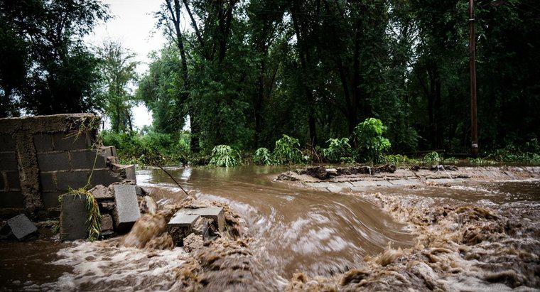 Welche Gebiete in den Vereinigten Staaten sind einem hohen Hochwasserrisiko ausgesetzt?