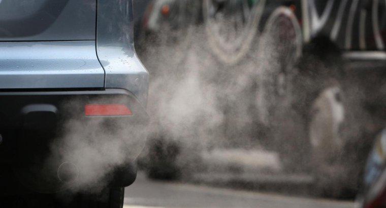 Wie viel Luftverschmutzung kommt von Kraftfahrzeugen?