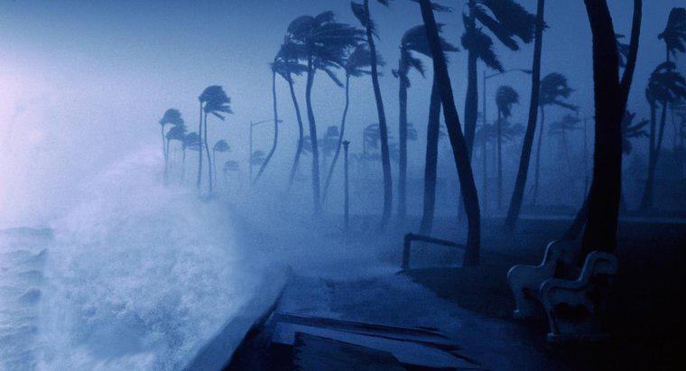 Was ist die Mindestgeschwindigkeit von Hurrikanwinden?
