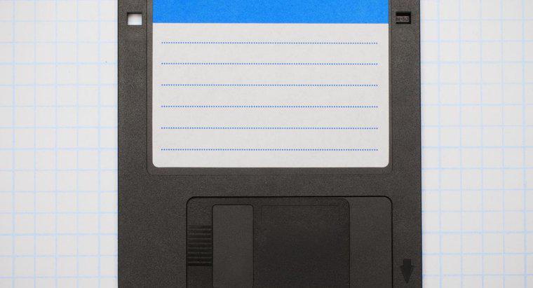 Was ist die Speicherkapazität einer Diskette?
