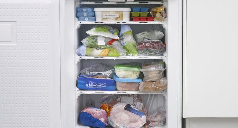 Warum friert der Kühlschrank alles darin ein?