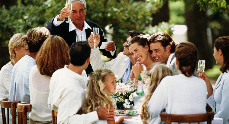 Was sind die Merkmale einer Begrüßungsrede zur Hochzeit?