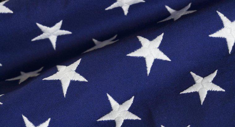 Wie viele Sterne sind auf der Flagge der Vereinigten Staaten?