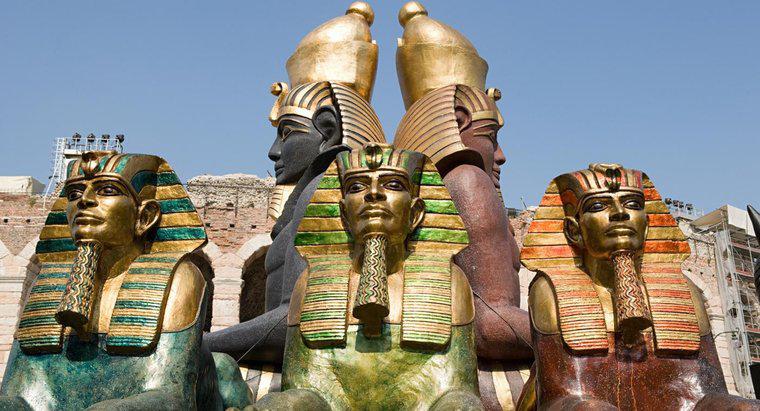 Was trugen Pharaonen?