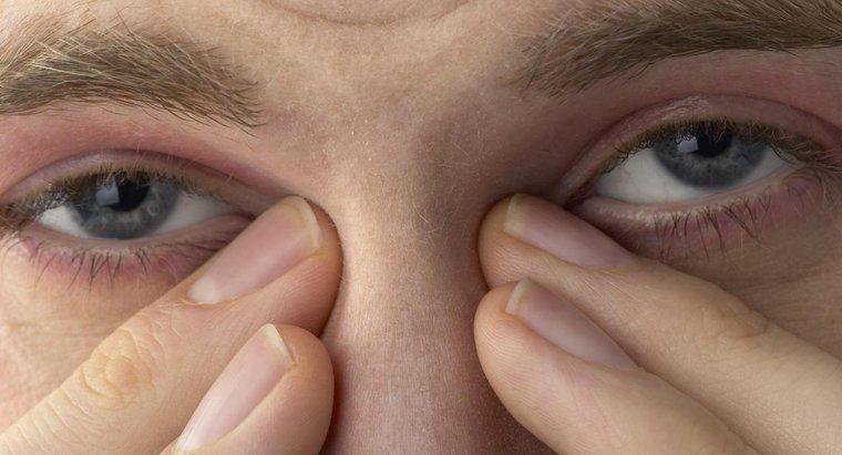 Was ist die Behandlung für tränende Augen?
