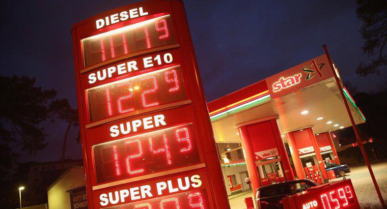 Wie viel wiegt eine Gallone Dieselkraftstoff?