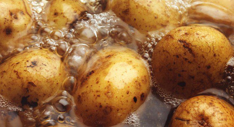 Warum werden gekochte Kartoffeln schwarz?