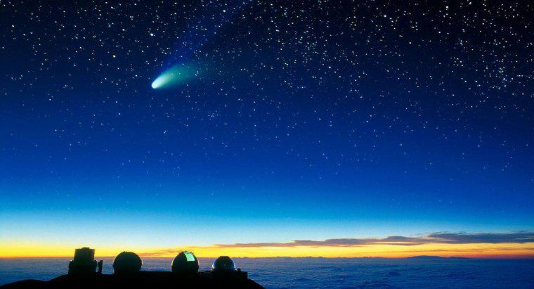 Wie schnell reist ein Komet?