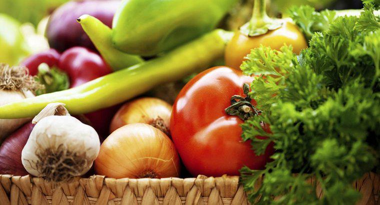 Wie viele verschiedene Gemüsesorten gibt es?
