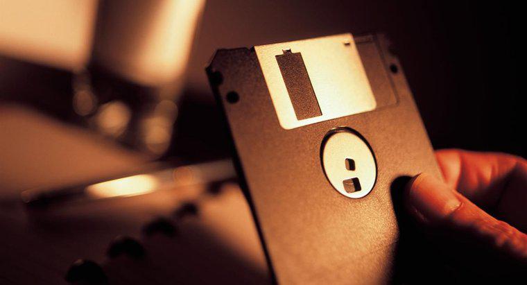 Wie viel Speicher kann eine Diskette aufnehmen?