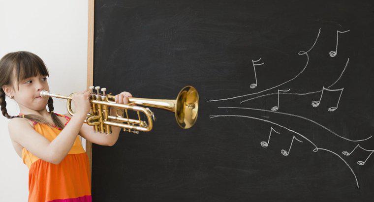 Wie erzeugt eine Trompete Klang?