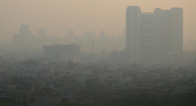 Was sind häufige Ursachen für Luftverschmutzung?