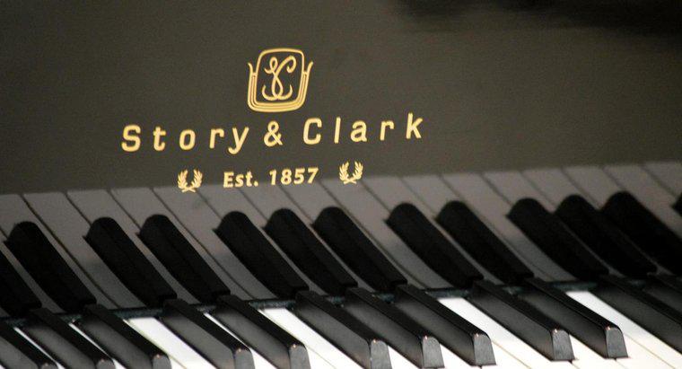 Was ist der Wert einer Geschichte und eines Clark-Klaviers?