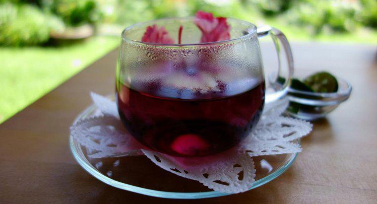 Was sind einige gesundheitliche Vorteile des Trinkens von Hibiskus-Tee?