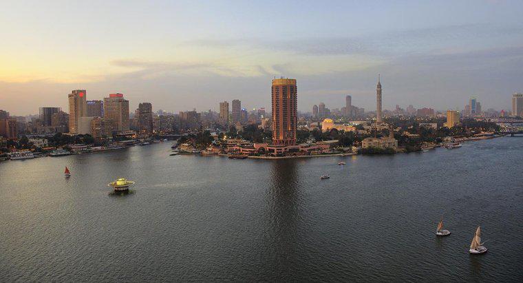 In welches Meer fließt der Nil?