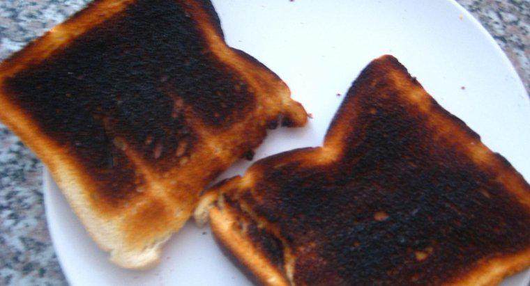 Warum wird Toast braun?