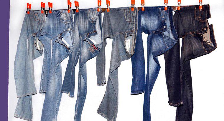 Wie viel wiegen Jeans?
