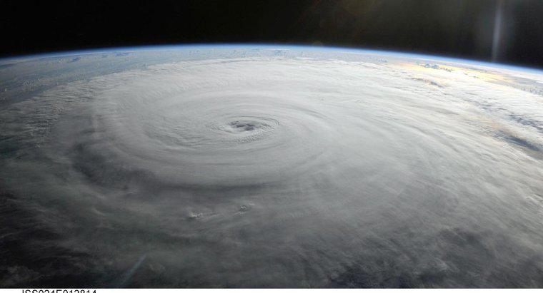 Wie groß sind Hurrikane?