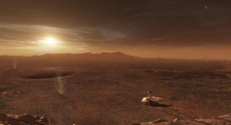 Kann der Mars Leben erhalten?