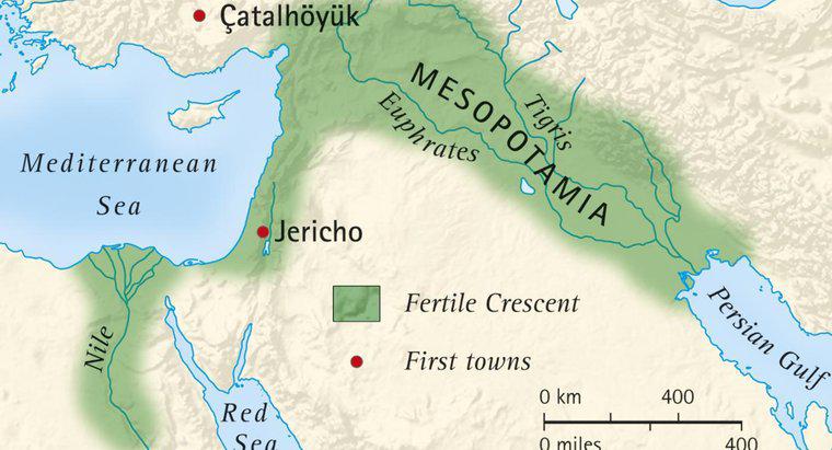 Was war die Bevölkerung von Mesopotamien?