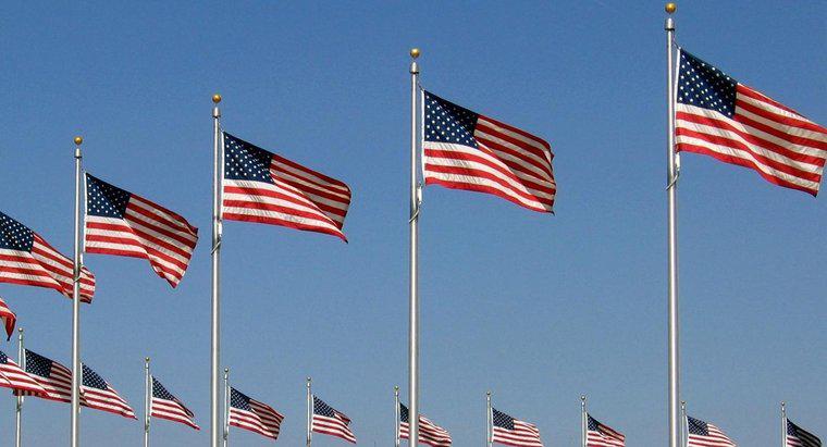 Wie viele Streifen hat die US-Flagge?