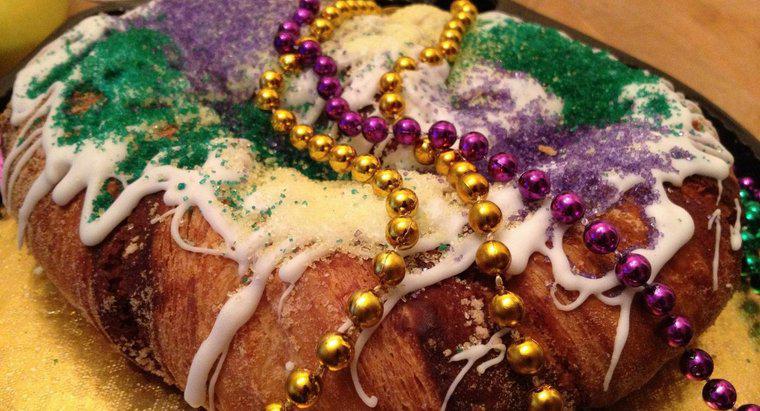 Was ist ein Mardi Gras King Cake?