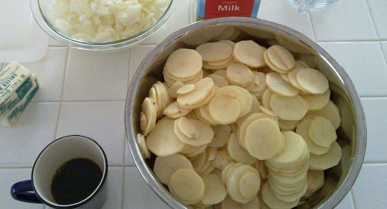 Was ist Paula Deens Rezept für Kartoffelgratin?