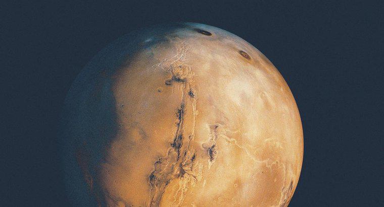 Wie ist die Atmosphäre auf dem Mars?
