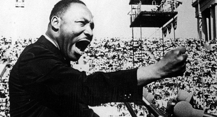 Wo hat MLK seine Rede "Ich habe einen Traum" gehalten?