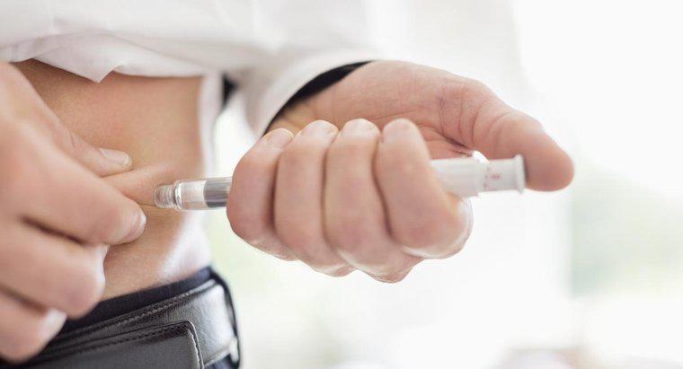 Was passiert, wenn Sie zu viel Insulin spritzen?