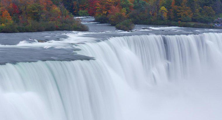 Wann wurden die Niagarafälle entdeckt?