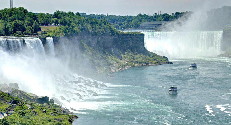 Wie viel Wasser strömt jede Sekunde über die Niagarafälle?