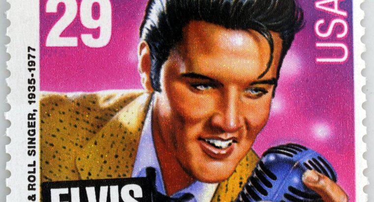 Was sind Elvis-Briefmarken?