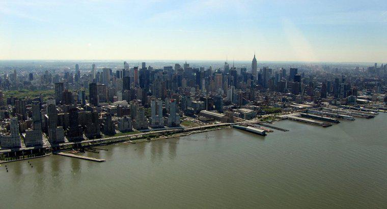 Wo beginnt und endet der Hudson River?