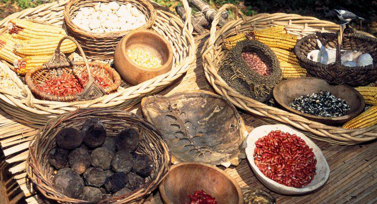 Welche Arten von Lebensmitteln aßen die Caddo-Indianer?