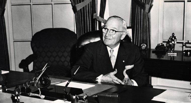 Wofür steht das S in Harry S. Truman?