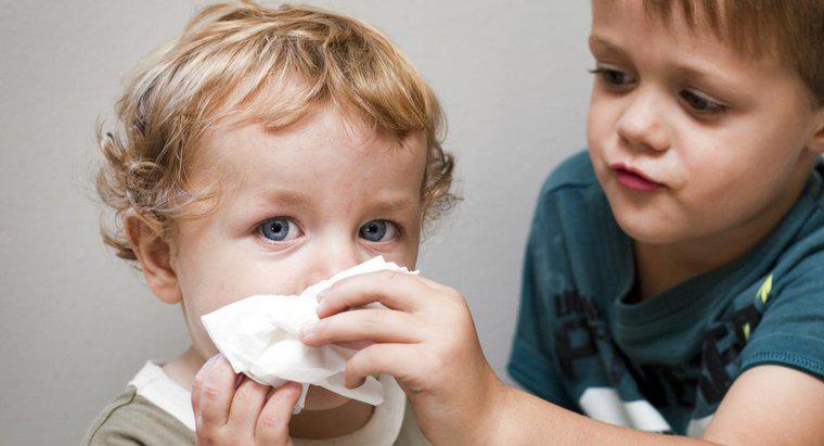 Was sind die Grippesymptome bei Kleinkindern?