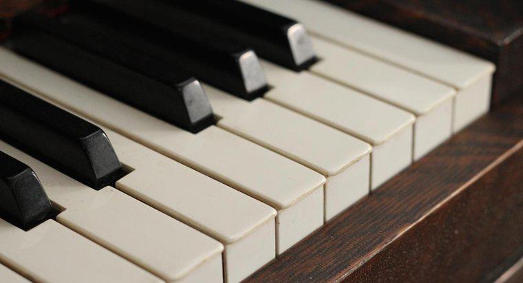 Wie viele Noten hat ein Klavier?