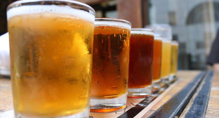 Was ist der durchschnittliche Alkoholgehalt von Bier nach Volumen?
