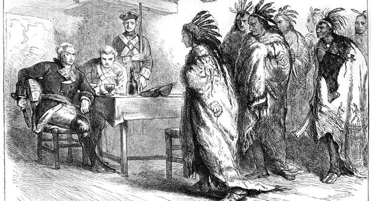 Welcher Führer erkannte, dass britische Siedler die Lebensweise der amerikanischen Ureinwohner bedrohten?