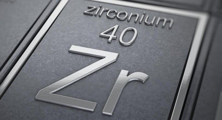 Wie viele Valenzelektronen hat Zirkonium?