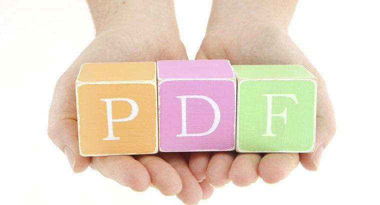 Was bedeutet PDF?