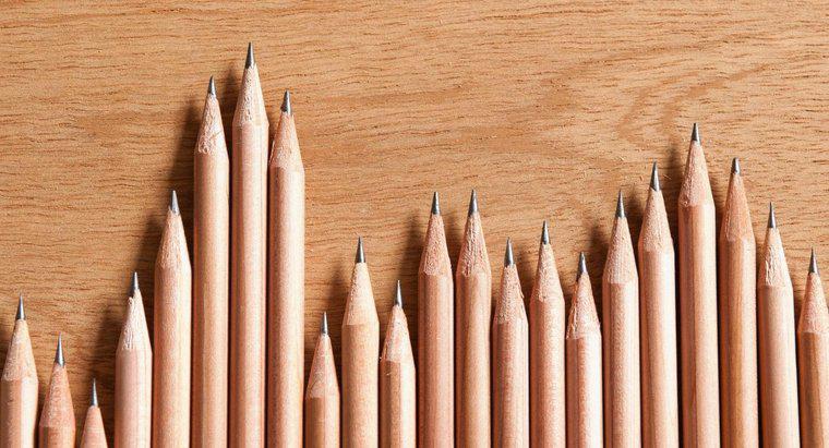 Was ist die Dichte eines Bleistifts?