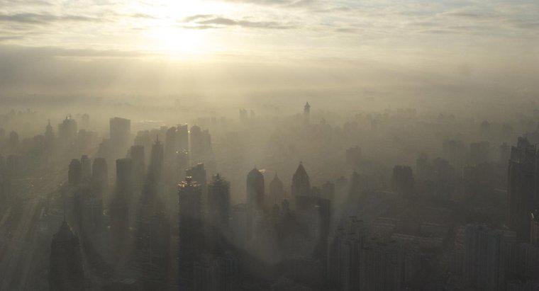 Wird die globale Erwärmung durch Luftverschmutzung verursacht?
