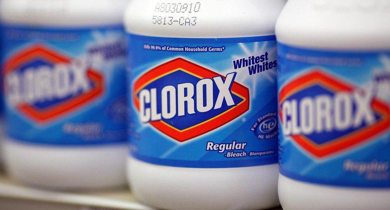 Was sind die Inhaltsstoffe von Clorox Bleach?