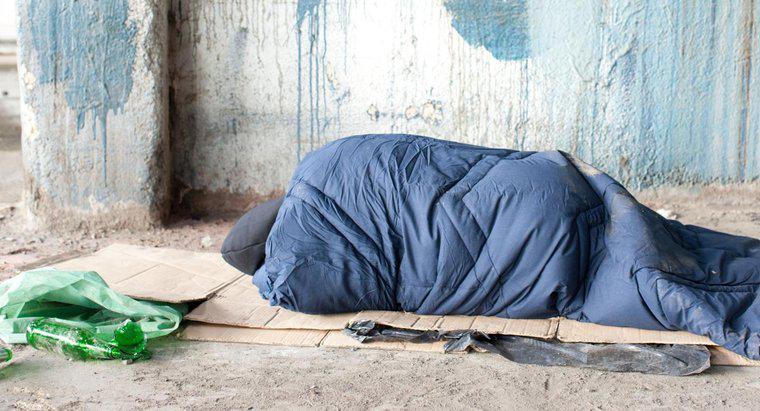 Wie viele Obdachlose gibt es auf der Welt?