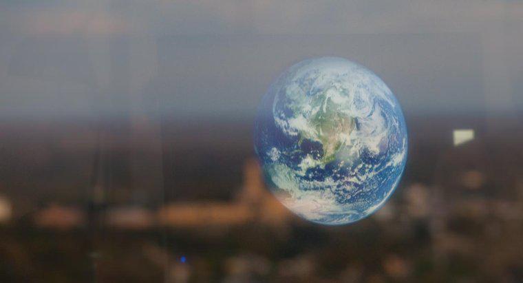 Warum unterscheidet sich die globale Ansicht der Erde von der Kartenansicht?