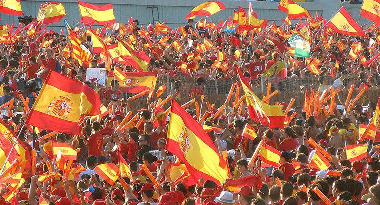 Was bedeutet die spanische Flagge?