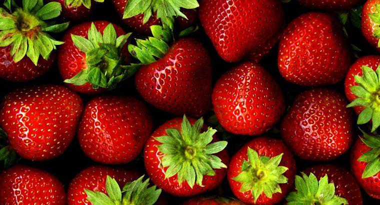 Wie viel wiegt ein Pint Erdbeeren?